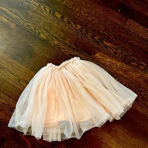 Boutique Pink Tulle Layered Holiday Christmas Skirt Size 2T